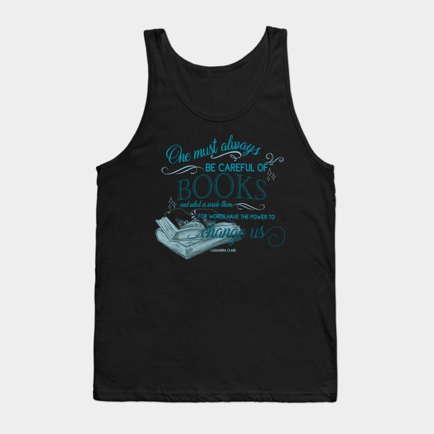 One must always be careful of books Tank Top by AvviareArt